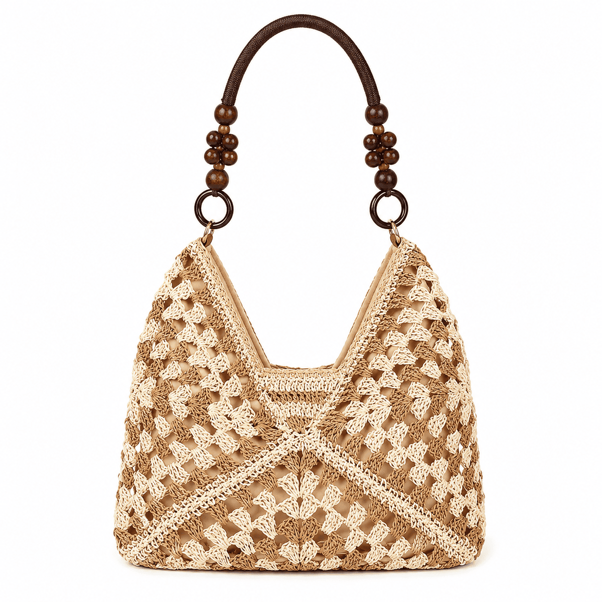 Sac Cabas Crochet Granny Square