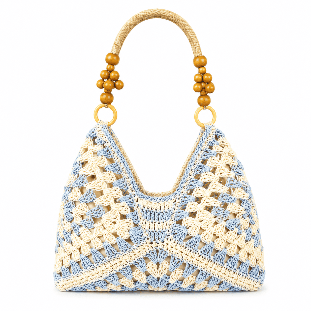 Sac Cabas Crochet Granny Square